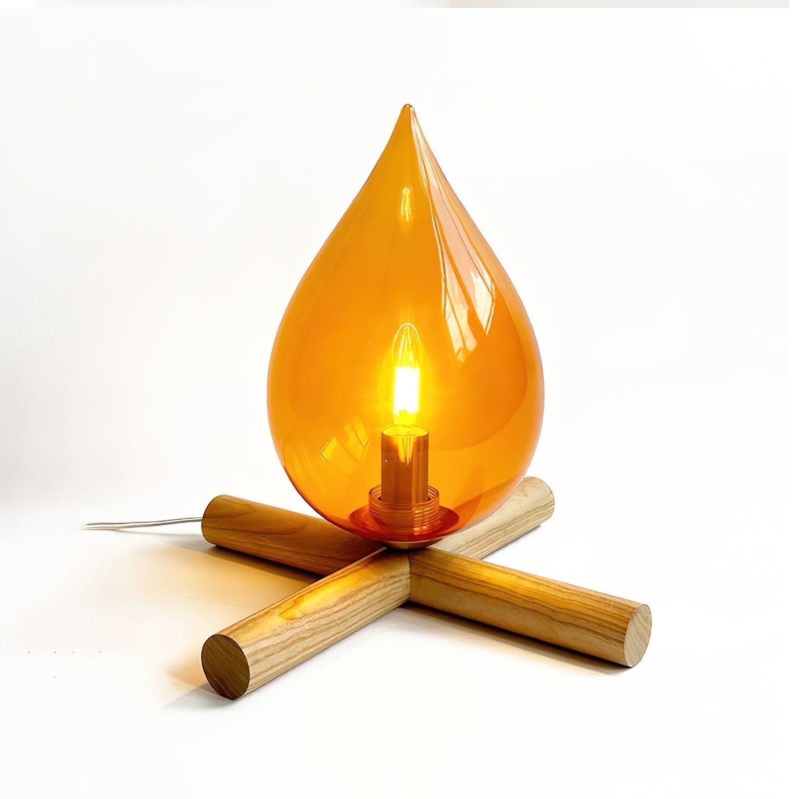 mid-century-campfire-table-lamp-with-orange-glass-shade-and-natural-wood-base
