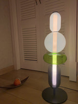 Modern Colorful Candied Glass Pebbles LED Table Lamp for Artful Interior Lighting