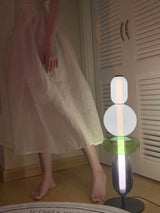 Modern Colorful Candied Glass Pebbles LED Table Lamp for Artful Interior Lighting