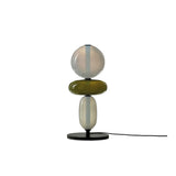 Modern Colorful Candied Glass Pebbles LED Table Lamp for Artful Interior Lighting