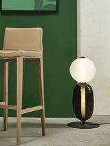 Modern Colorful Candied Glass Pebbles LED Table Lamp for Artful Interior Lighting