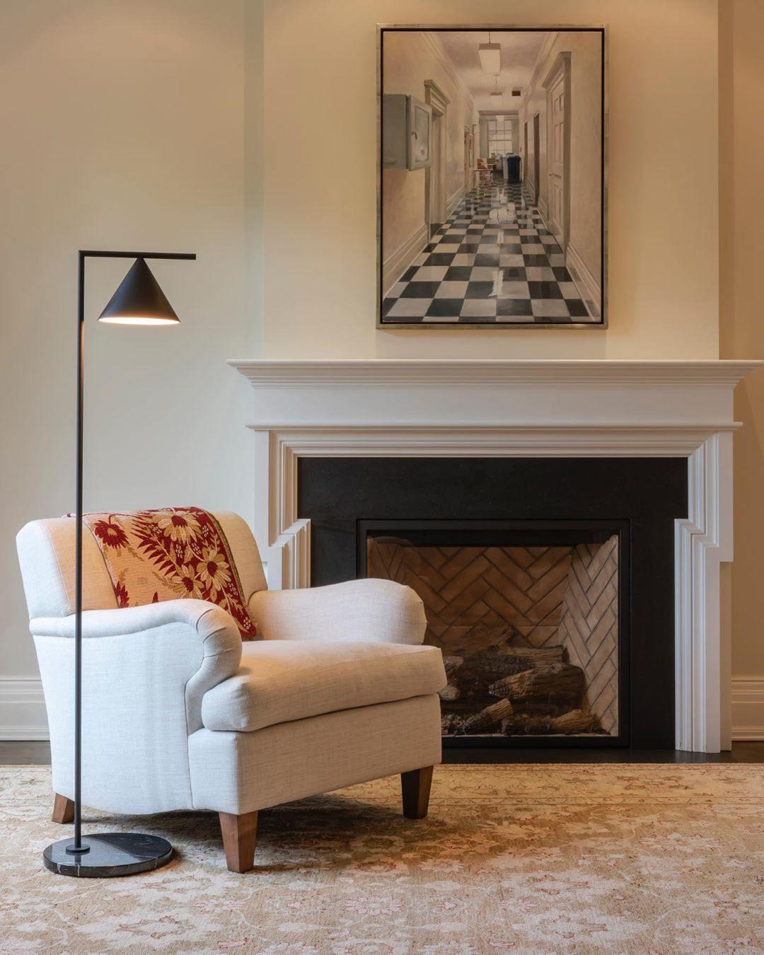 Minimalist Torchiere Floor Lamp with Rotating Cone Shade and Solid Marble Base