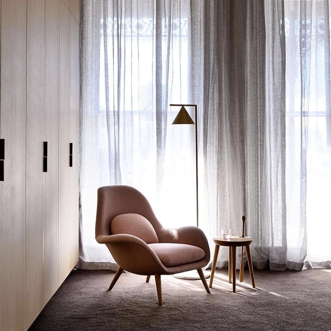 Minimalist Torchiere Floor Lamp with Rotating Cone Shade and Solid Marble Base