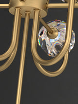 modern-brass-carousel-chandelier-with-clear-crystal-blooms-and-three-color-led-light