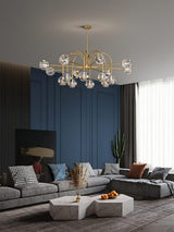 modern-brass-carousel-chandelier-with-clear-crystal-blooms-and-three-color-led-light