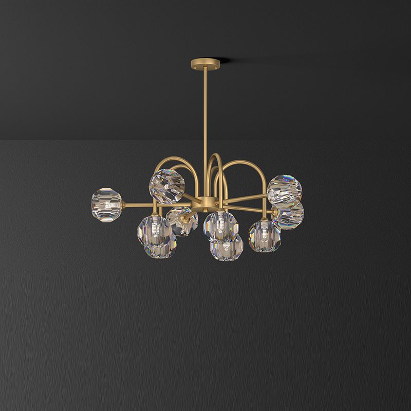 modern-brass-carousel-chandelier-with-clear-crystal-blooms-and-three-color-led-light