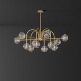 modern-brass-carousel-chandelier-with-clear-crystal-blooms-and-three-color-led-light