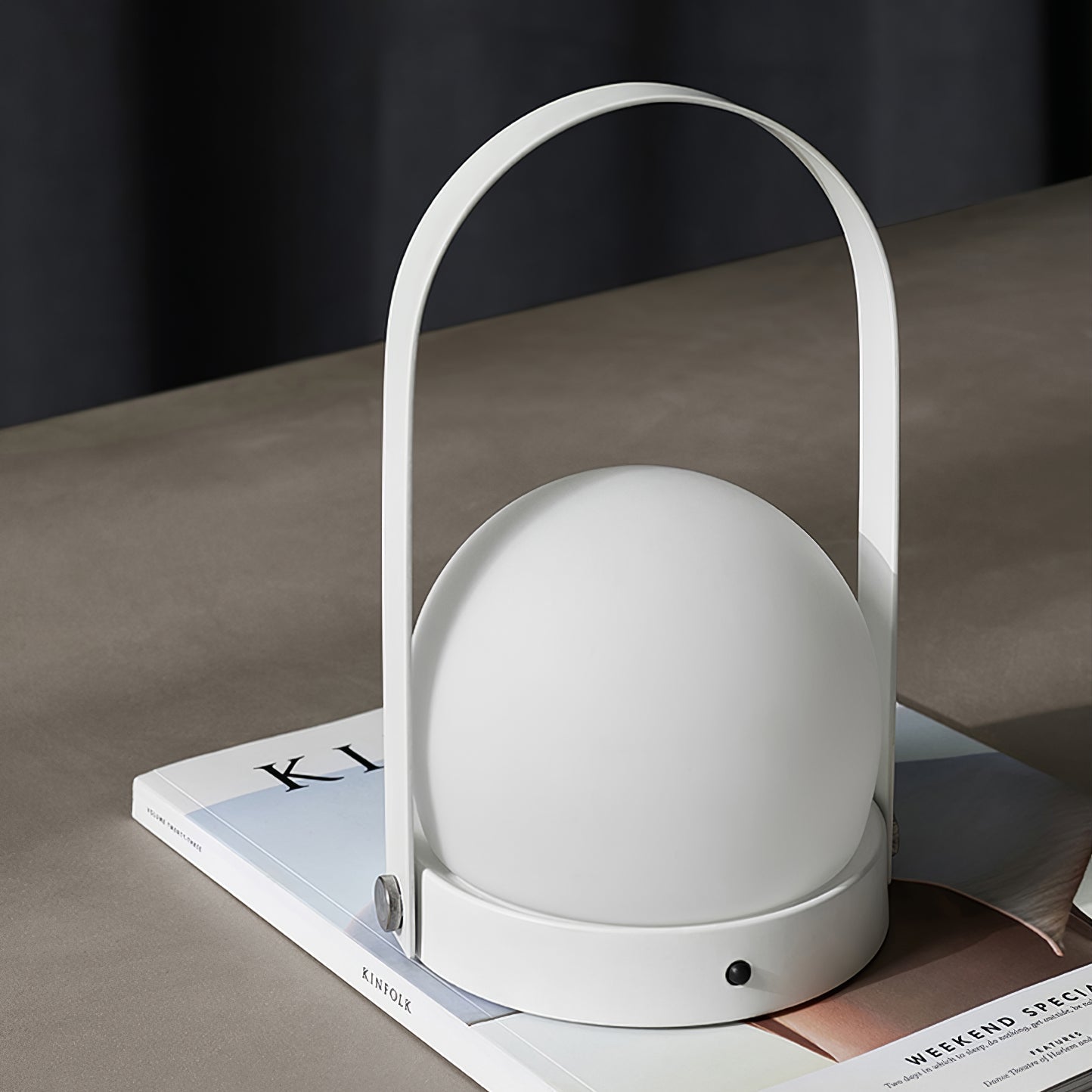 Carrie Portable Rechargeable LED Table Lamp with Built in Battery and Touch Control