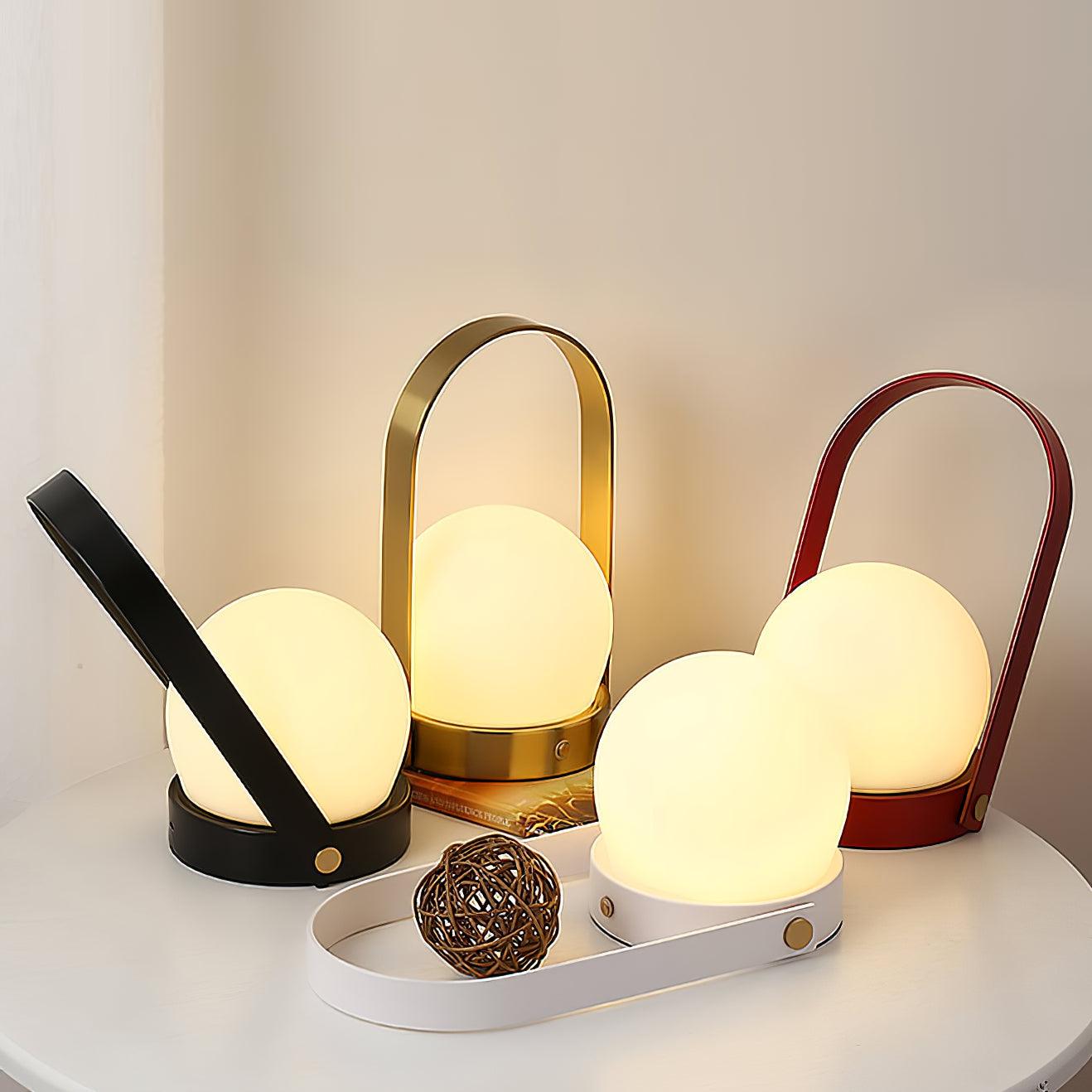 Carrie Portable Rechargeable LED Table Lamp with Built in Battery and Touch Control