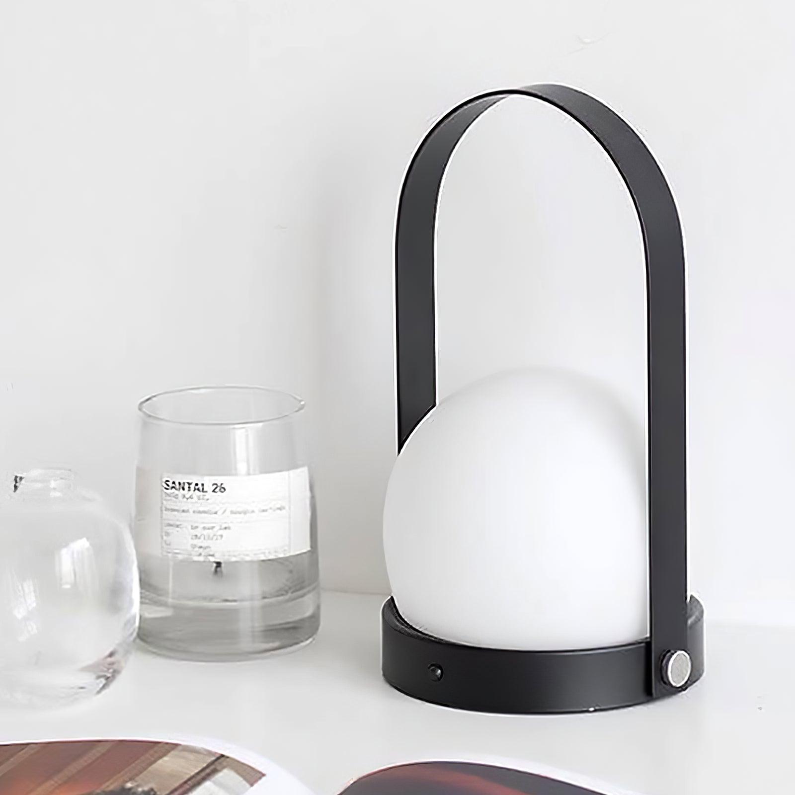 Carrie Portable Rechargeable LED Table Lamp with Built in Battery and Touch Control