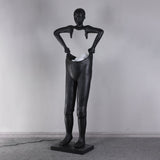 modern-figurine-artistic-floor-lamp-large-black-sculpture-light-with-glass-shade