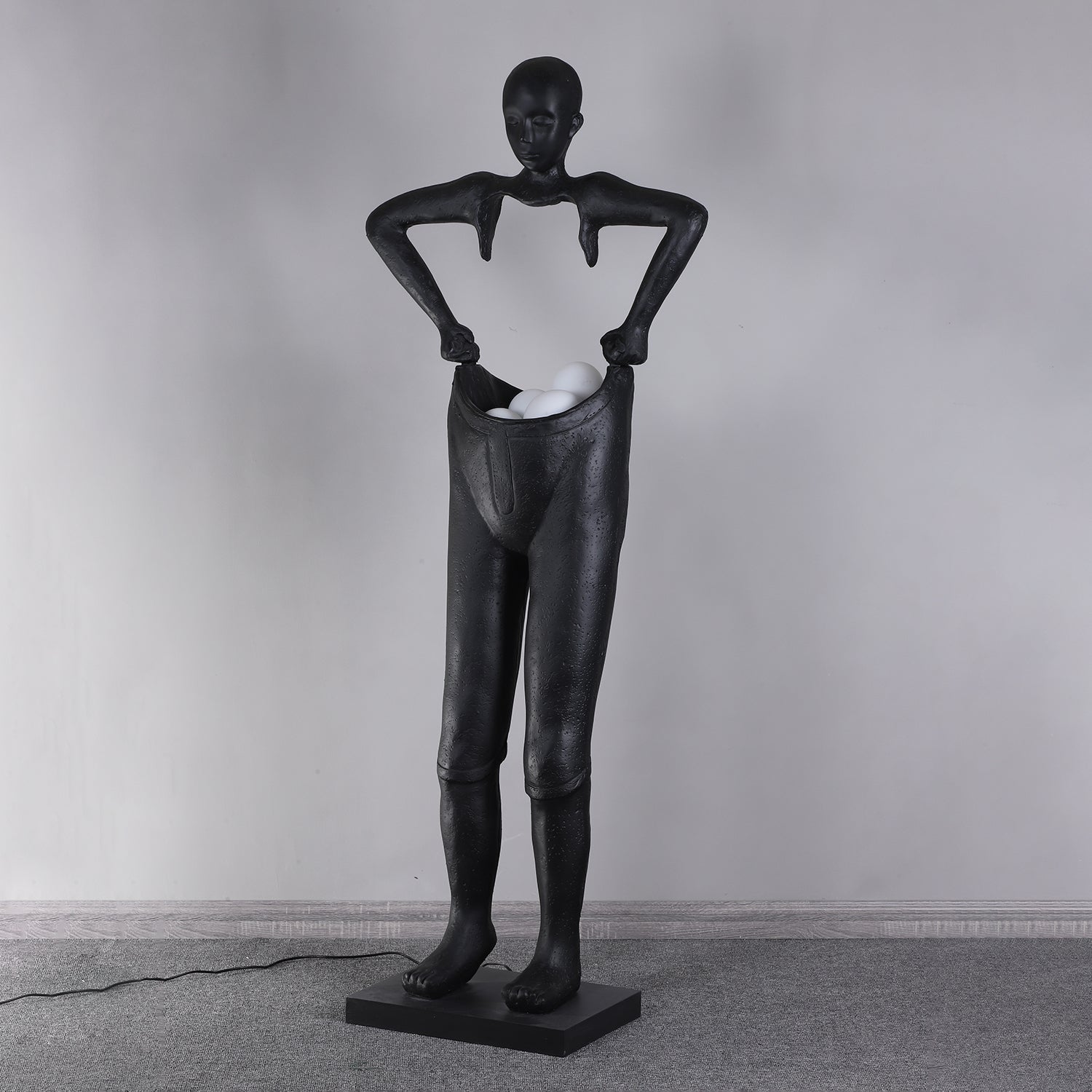 modern-figurine-artistic-floor-lamp-large-black-sculpture-light-with-glass-shade