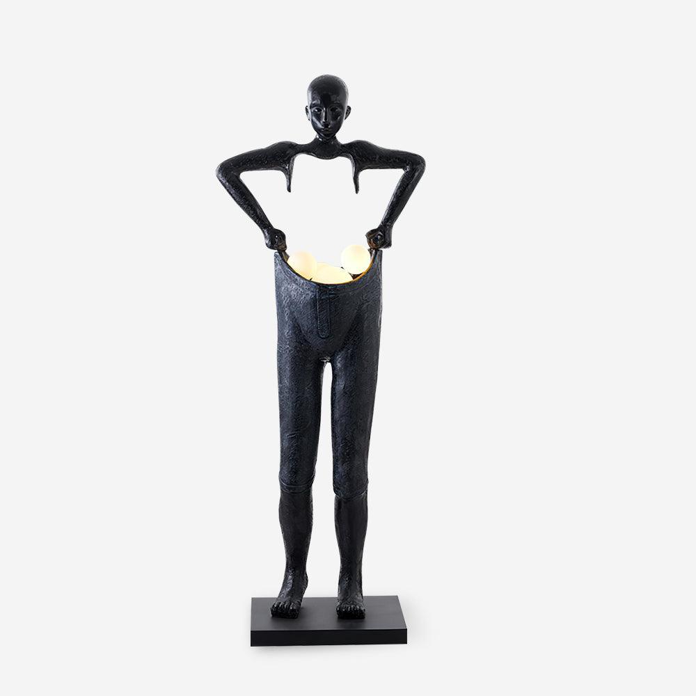 modern-figurine-artistic-floor-lamp-large-black-sculpture-light-with-glass-shade