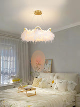 nordic-white-feather-pendant-light-with-cat-ear-design-and-adjustable-led