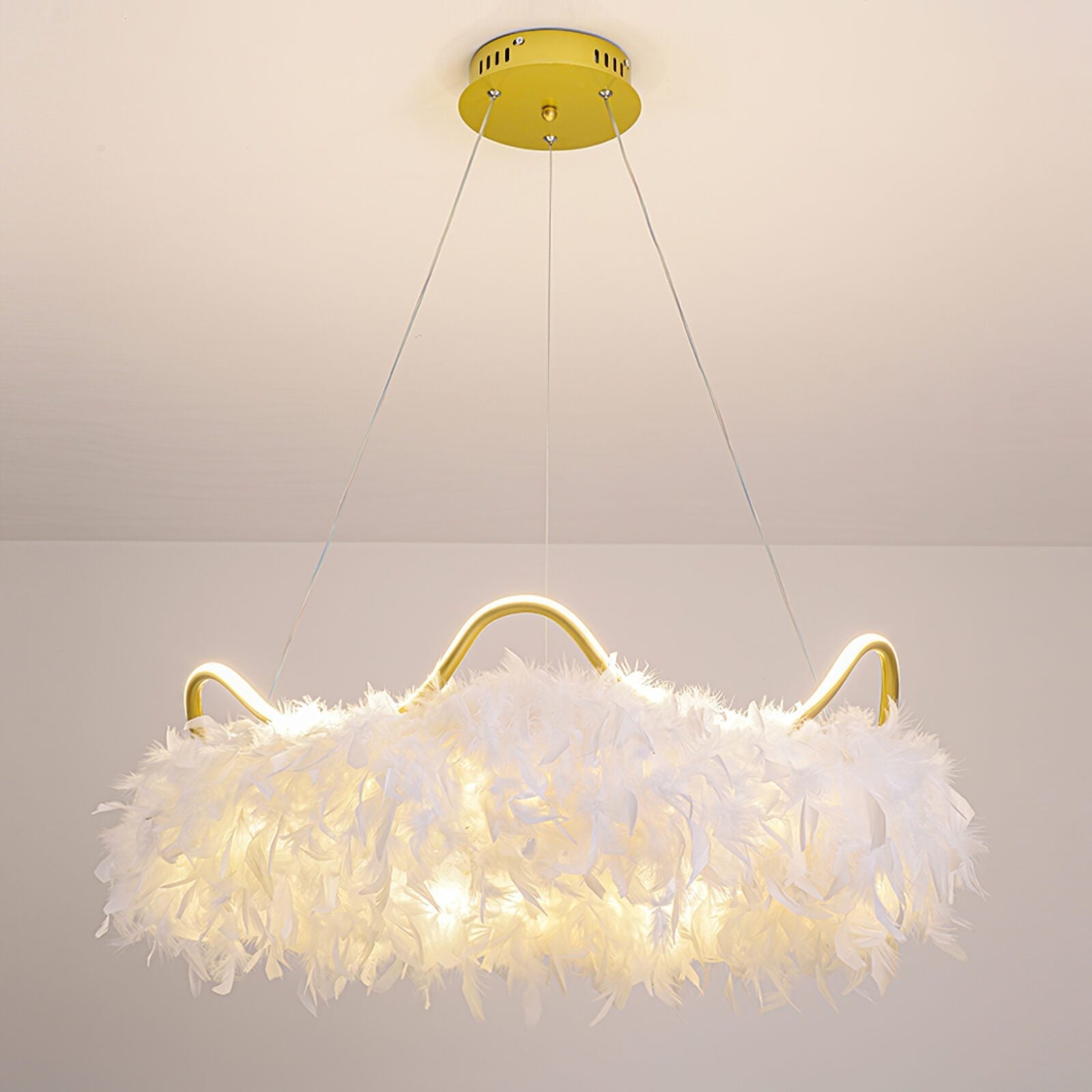 nordic-white-feather-pendant-light-with-cat-ear-design-and-adjustable-led