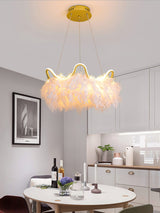 nordic-white-feather-pendant-light-with-cat-ear-design-and-adjustable-led