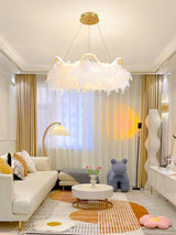 nordic-white-feather-pendant-light-with-cat-ear-design-and-adjustable-led