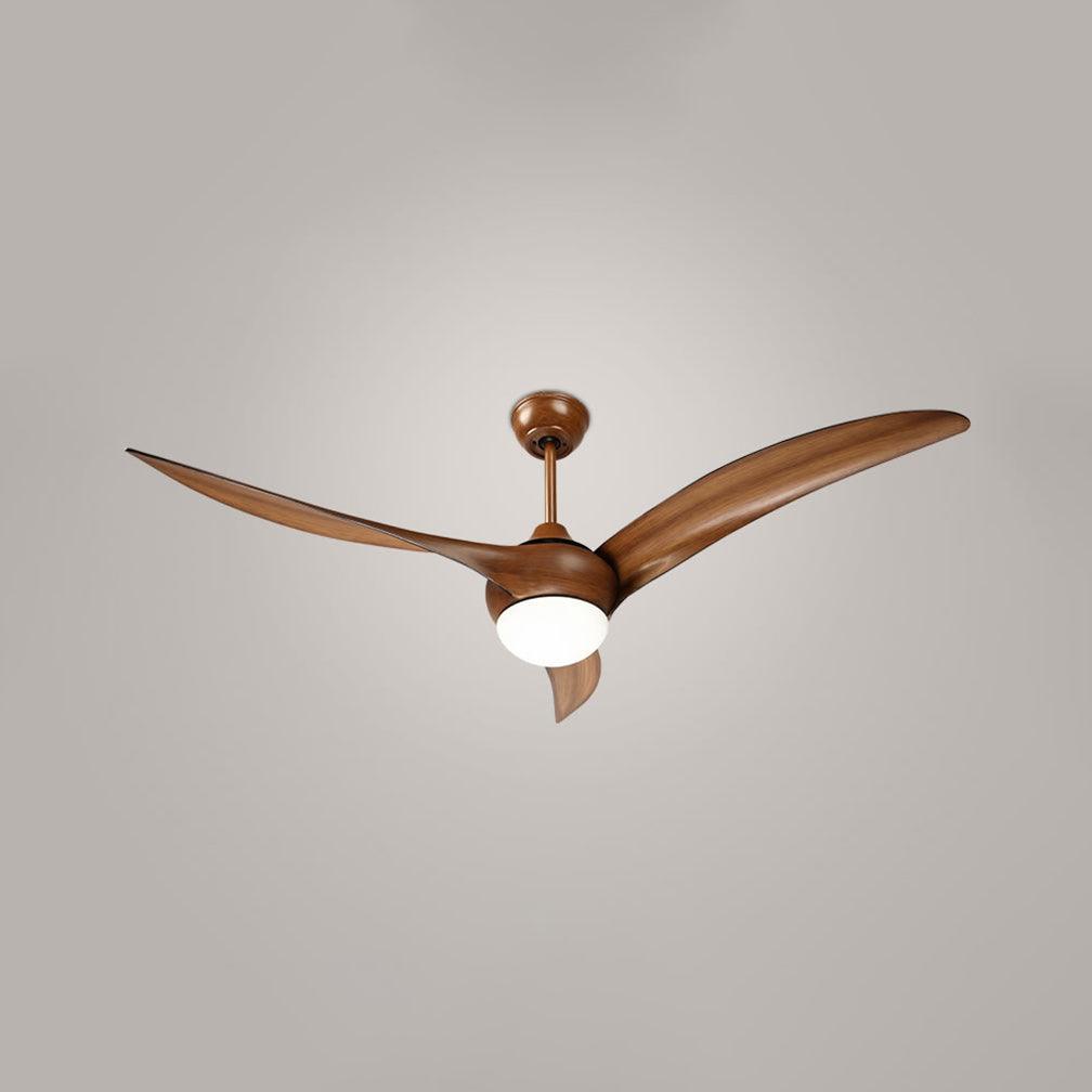 Traditional 52 Inch LED Ceiling Fan with Integrated Light and Remote Control