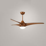 Traditional 52 Inch LED Ceiling Fan with Integrated Light and Remote Control