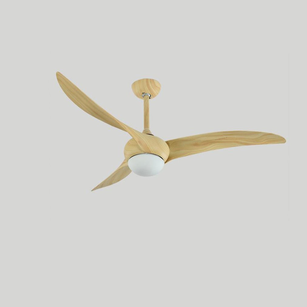 Traditional 52 Inch LED Ceiling Fan with Integrated Light and Remote Control