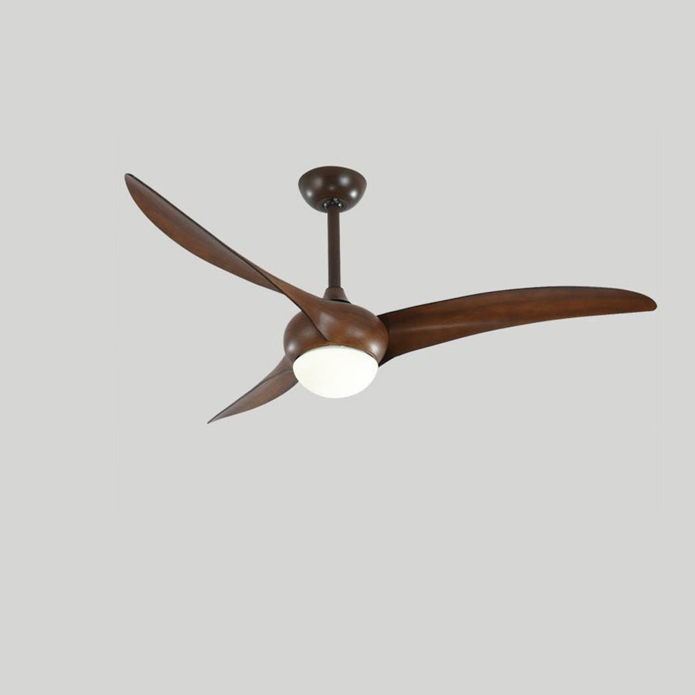 Traditional 52 Inch LED Ceiling Fan with Integrated Light and Remote Control