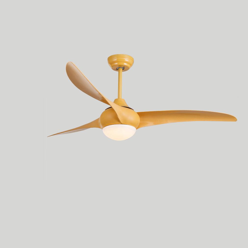 Traditional 52 Inch LED Ceiling Fan with Integrated Light and Remote Control