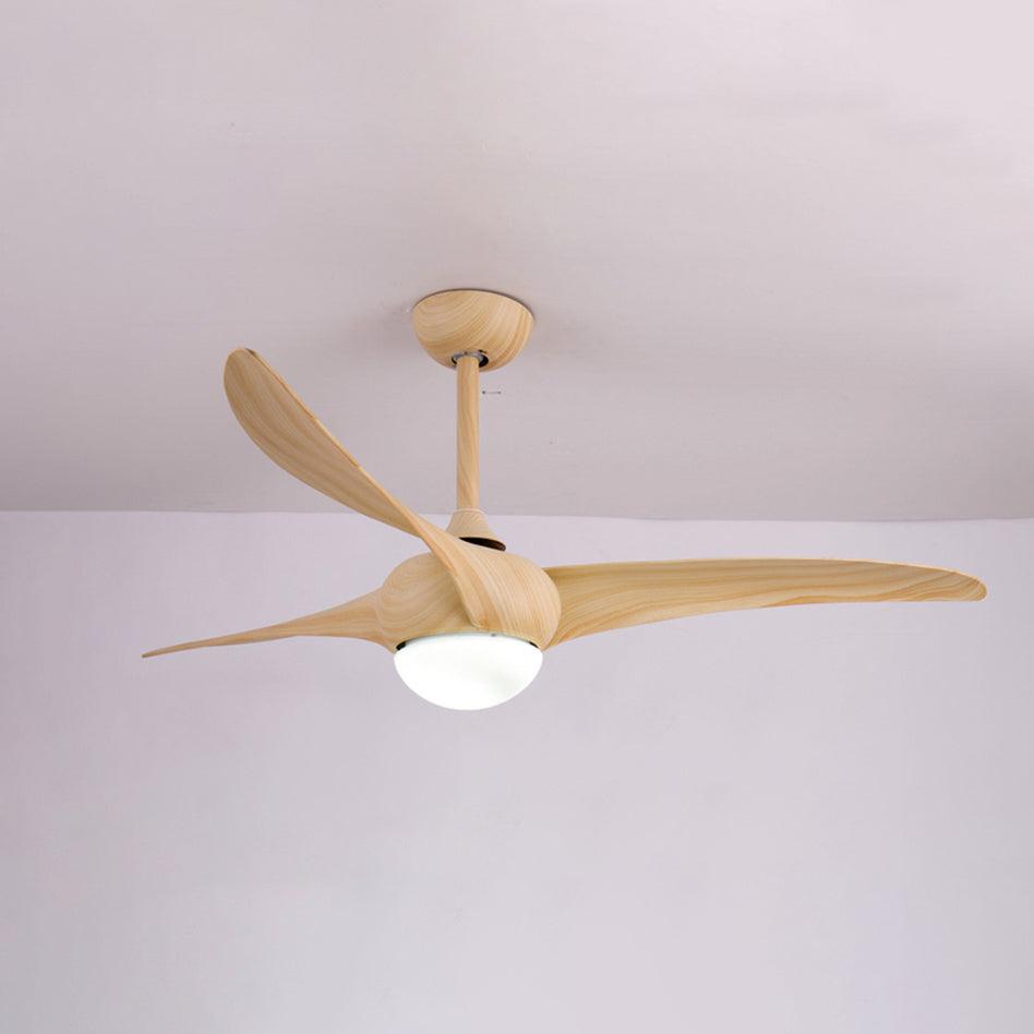 Traditional 52 Inch LED Ceiling Fan with Integrated Light and Remote Control