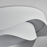 Cenia Modern Circular LED Ceiling Light White Matte Finish Minimalist Flush Mount Fixture