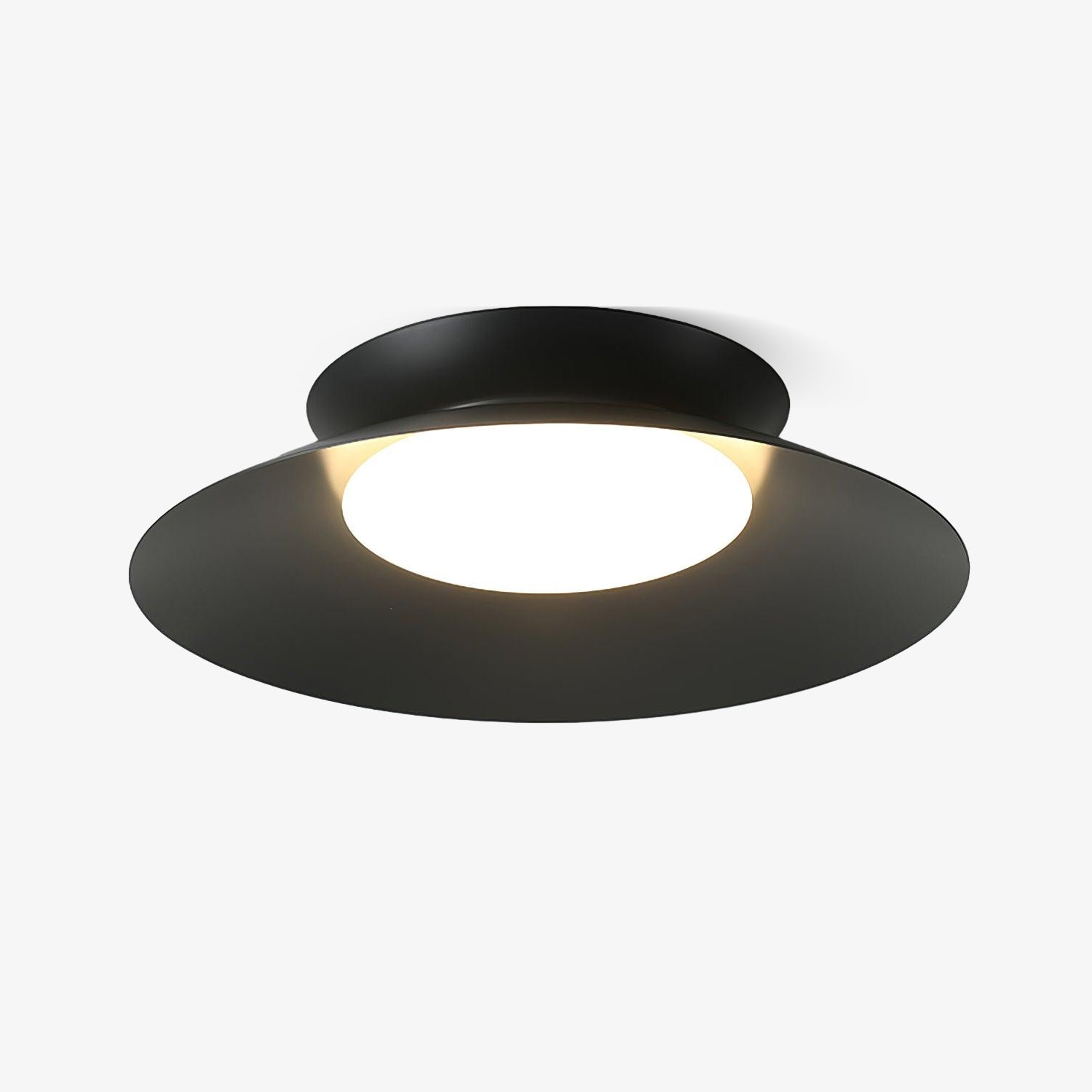 Cetra Modern Low Profile LED Flush Mount Ceiling Lamp for Contemporary Interiors