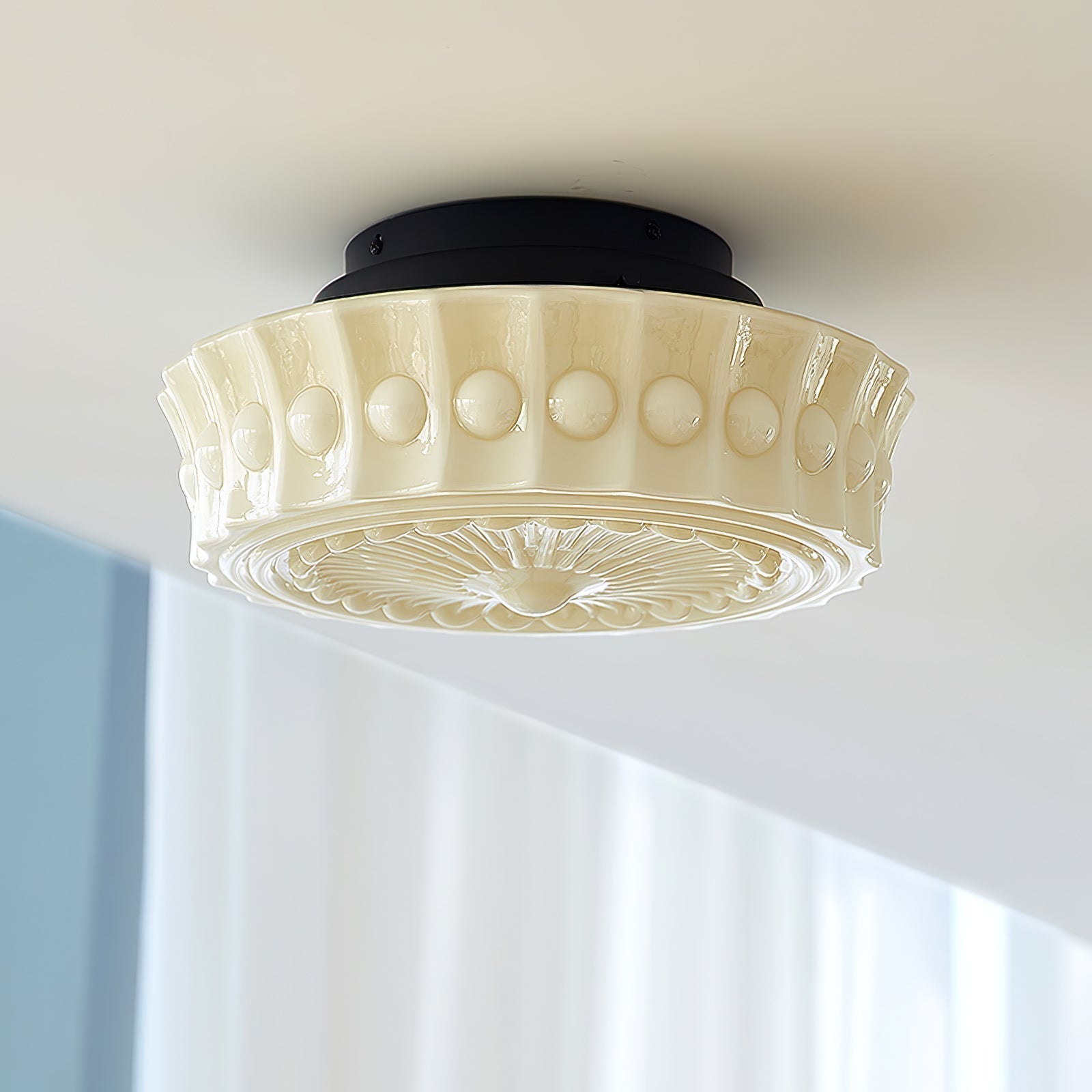 modern-round-glass-flush-mount-ceiling-light-fixture-for-living-and-dining-rooms
