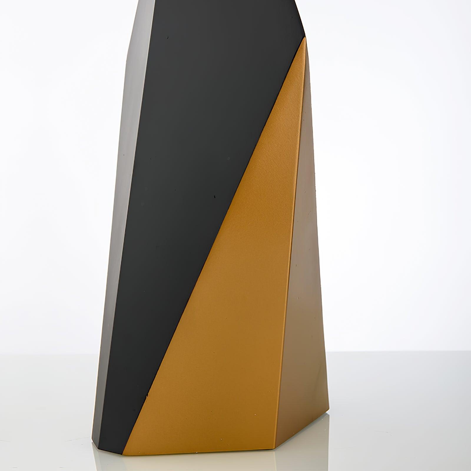 Checklist Modern Minimalist Metal Table Lamp with Beige Fabric Shade and Gold Finish