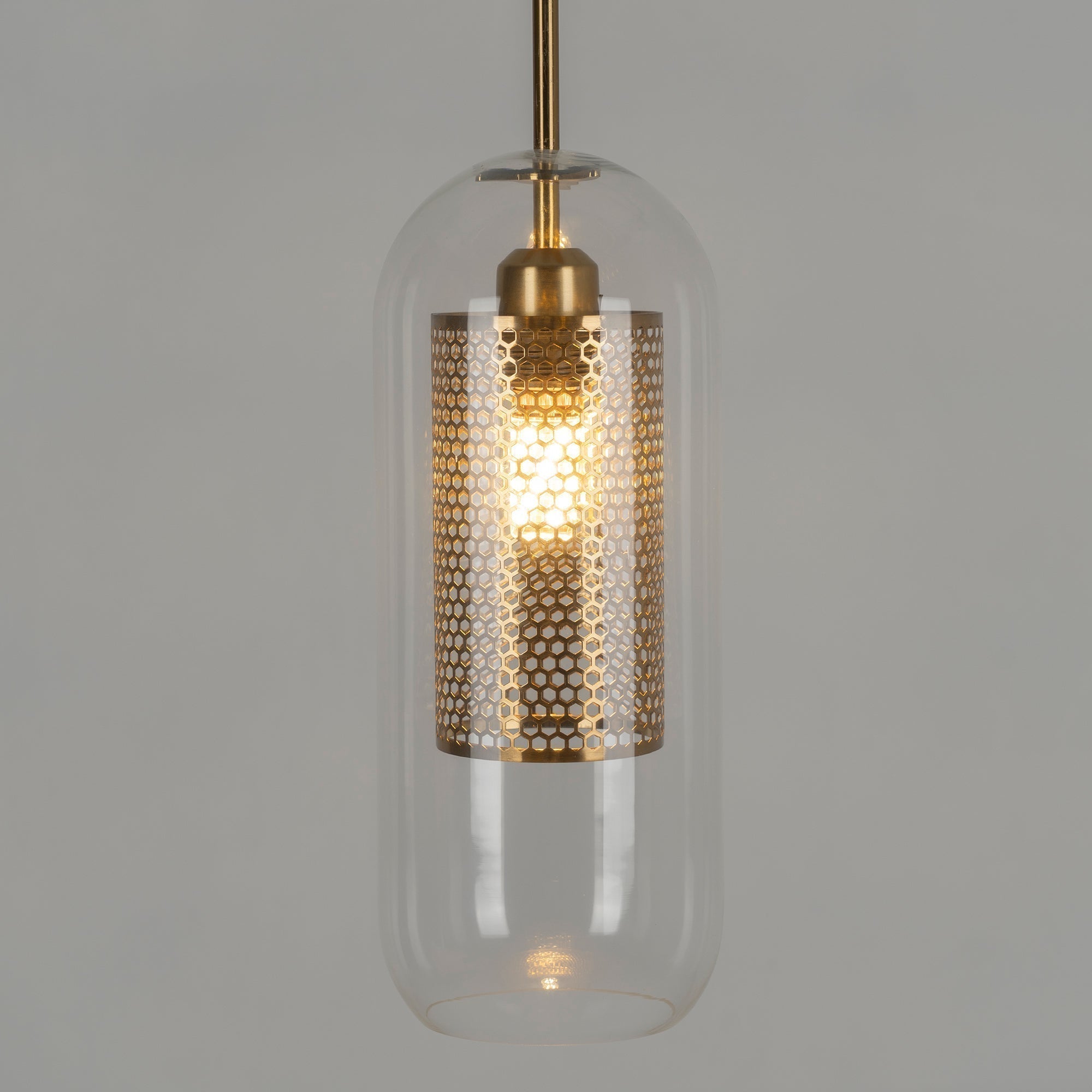 Modern Chiswick Glass Pendant Lamp for Kitchen Island and Living Room Lighting