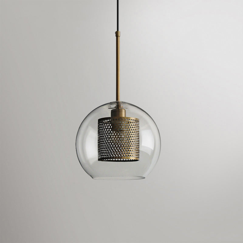 Modern Chiswick Glass Pendant Lamp for Kitchen Island and Living Room Lighting