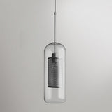 Modern Chiswick Glass Pendant Lamp for Kitchen Island and Living Room Lighting