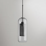 Modern Chiswick Glass Pendant Lamp for Kitchen Island and Living Room Lighting