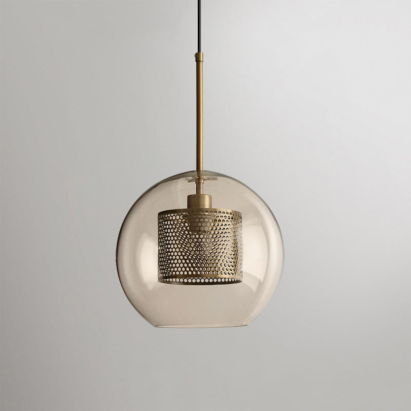 Modern Chiswick Glass Pendant Lamp for Kitchen Island and Living Room Lighting