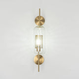 Contemporary Chiswick Glass Wall Sconce Sphere and Capsule Indoor Lighting Fixture