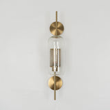 Contemporary Chiswick Glass Wall Sconce Sphere and Capsule Indoor Lighting Fixture