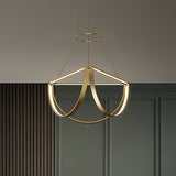 modern-semi-circular-chord-cluster-chandelier-mirror-titanium-acrylic-led-pendant-light