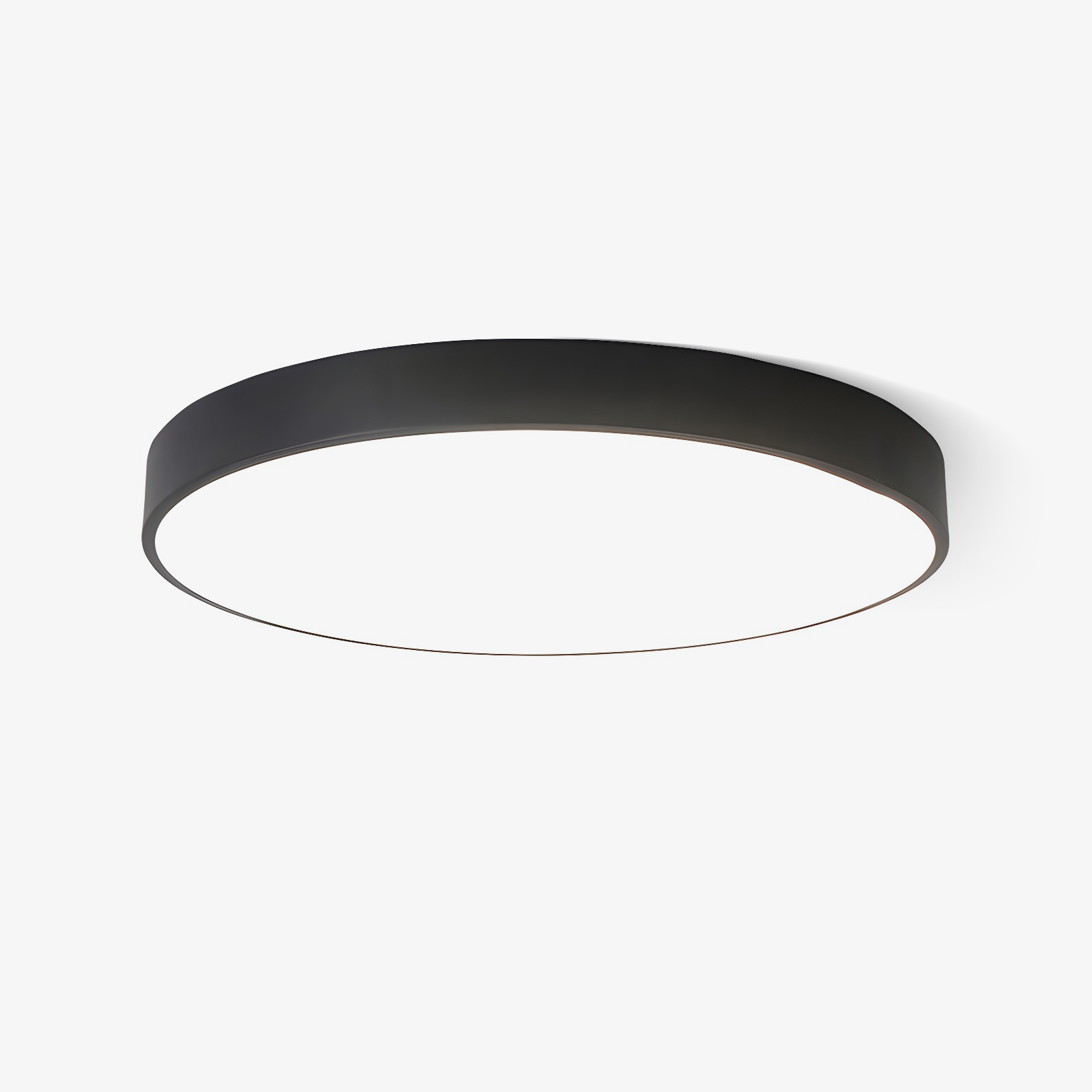 Modern Circular Slimline LED Ceiling Light Minimalist Flush Mount Overhead Fixture