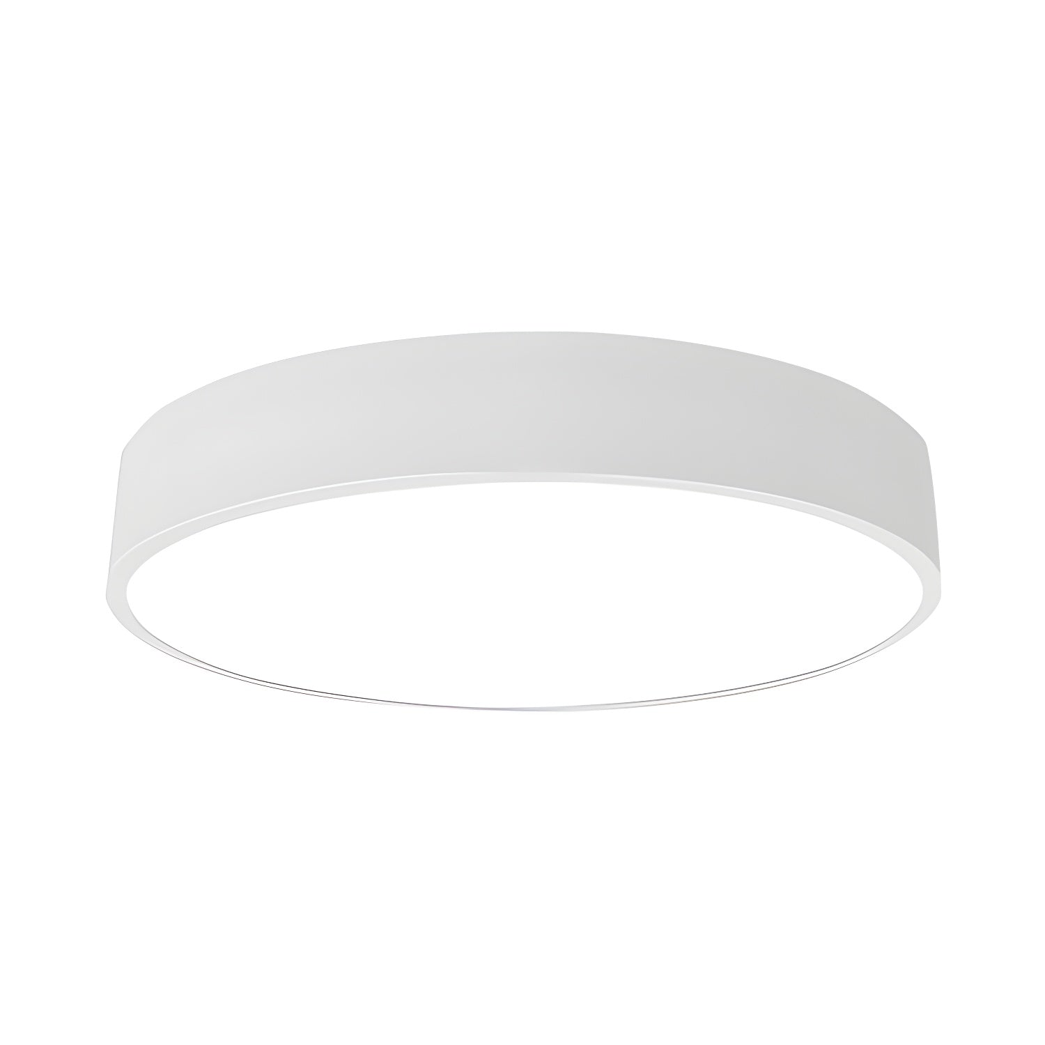 Modern Circular Slimline LED Ceiling Light Minimalist Flush Mount Overhead Fixture