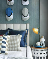 Modern Marble Table Lamp with Conical Shade and Orb Accent for Elegant Bedside and Study Lighting