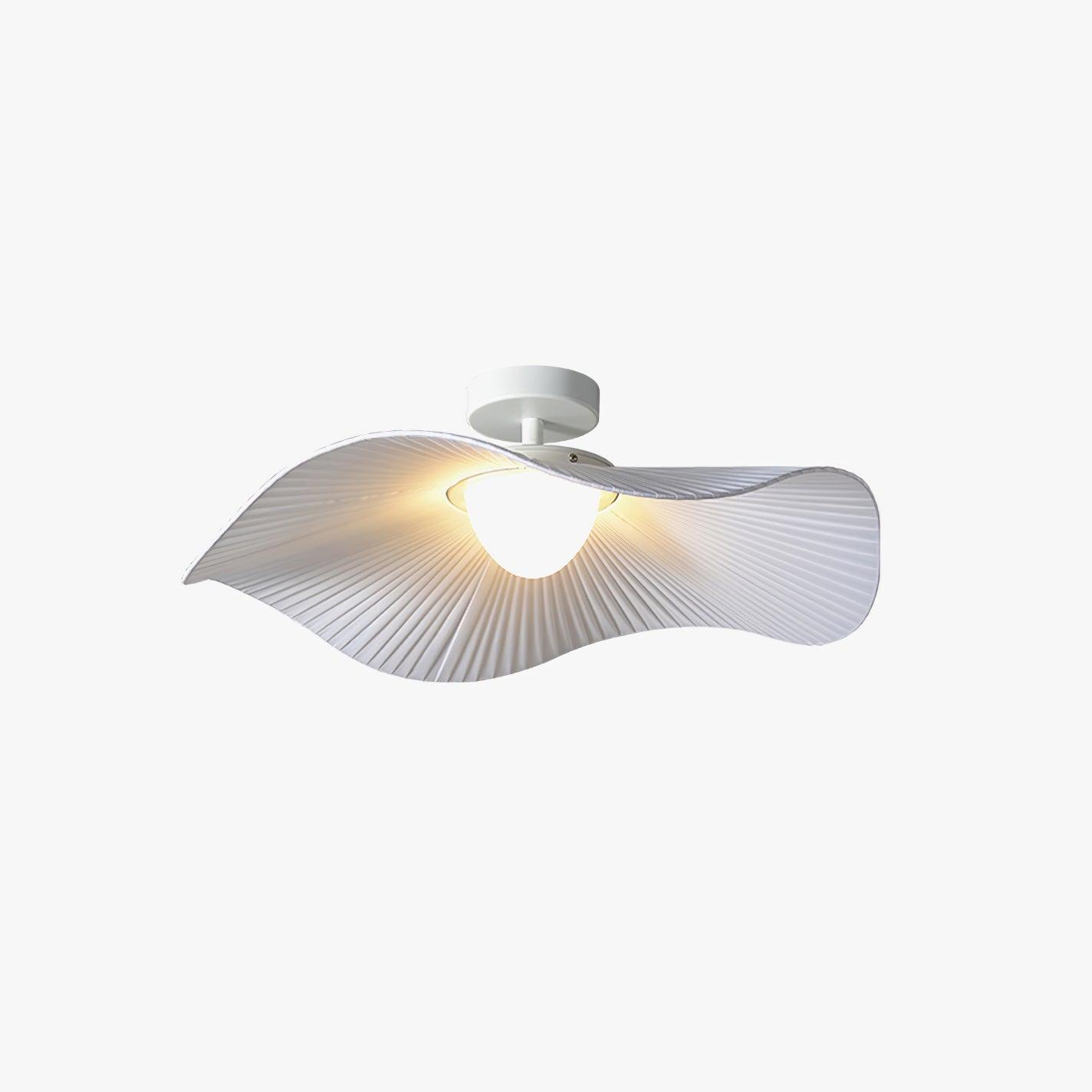 Modern White Cloud Fabric LED Ceiling Lamp for Bedroom and Kids Room