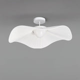 Modern White Cloud Fabric LED Ceiling Lamp for Bedroom and Kids Room