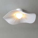 Modern White Cloud Fabric LED Ceiling Lamp for Bedroom and Kids Room
