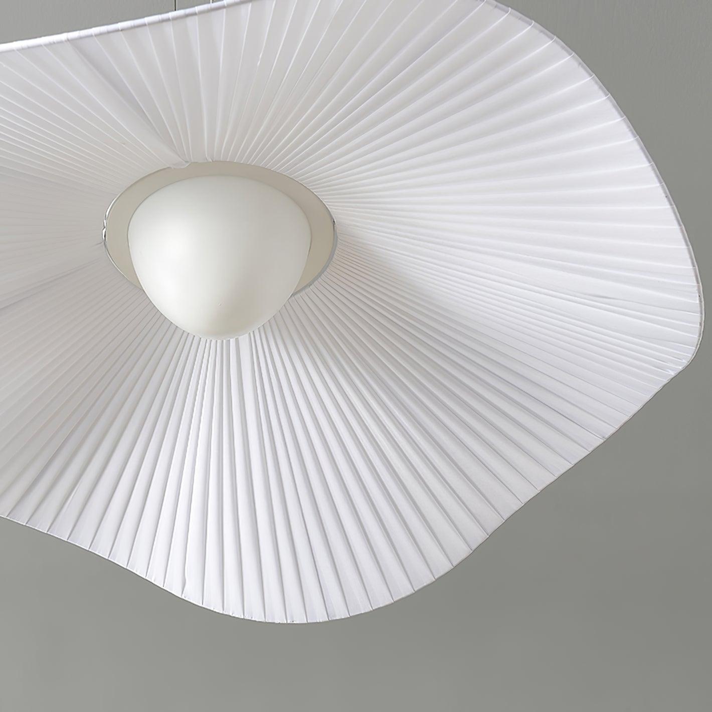 Modern White Cloud Fabric LED Ceiling Lamp for Bedroom and Kids Room