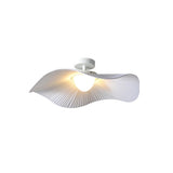 Modern White Cloud Fabric LED Ceiling Lamp for Bedroom and Kids Room