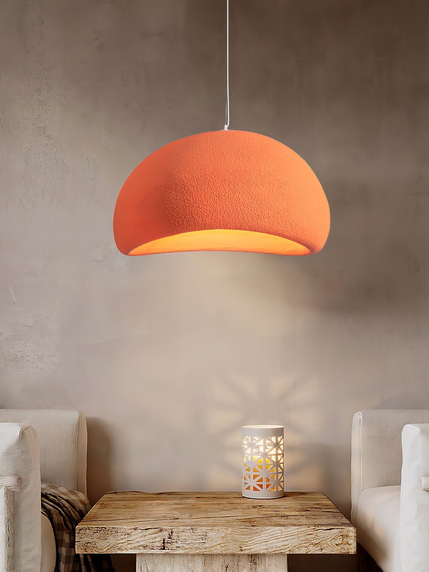 Modern Floating Cloud Pendant Light Spherical Hanging Ceiling Lamp for Living Room