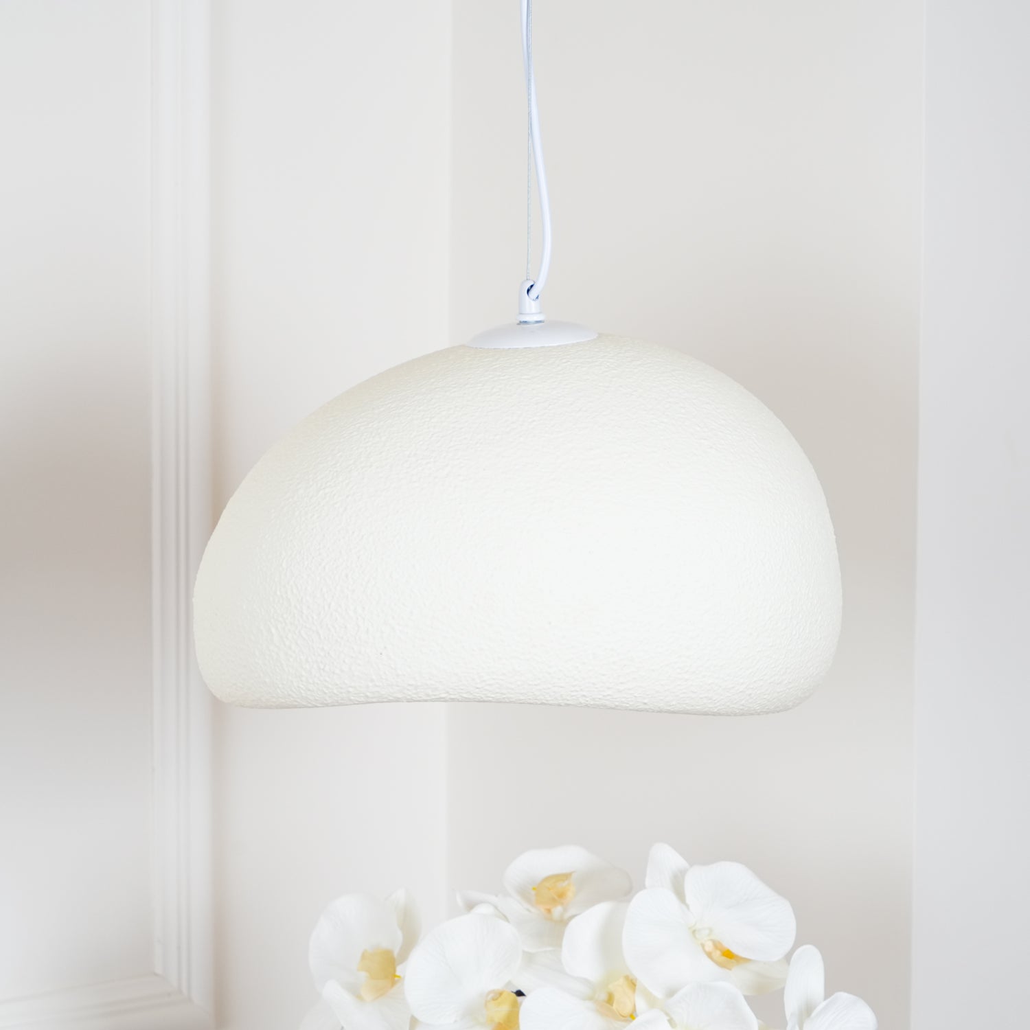 Modern Floating Cloud Pendant Light Spherical Hanging Ceiling Lamp for Living Room