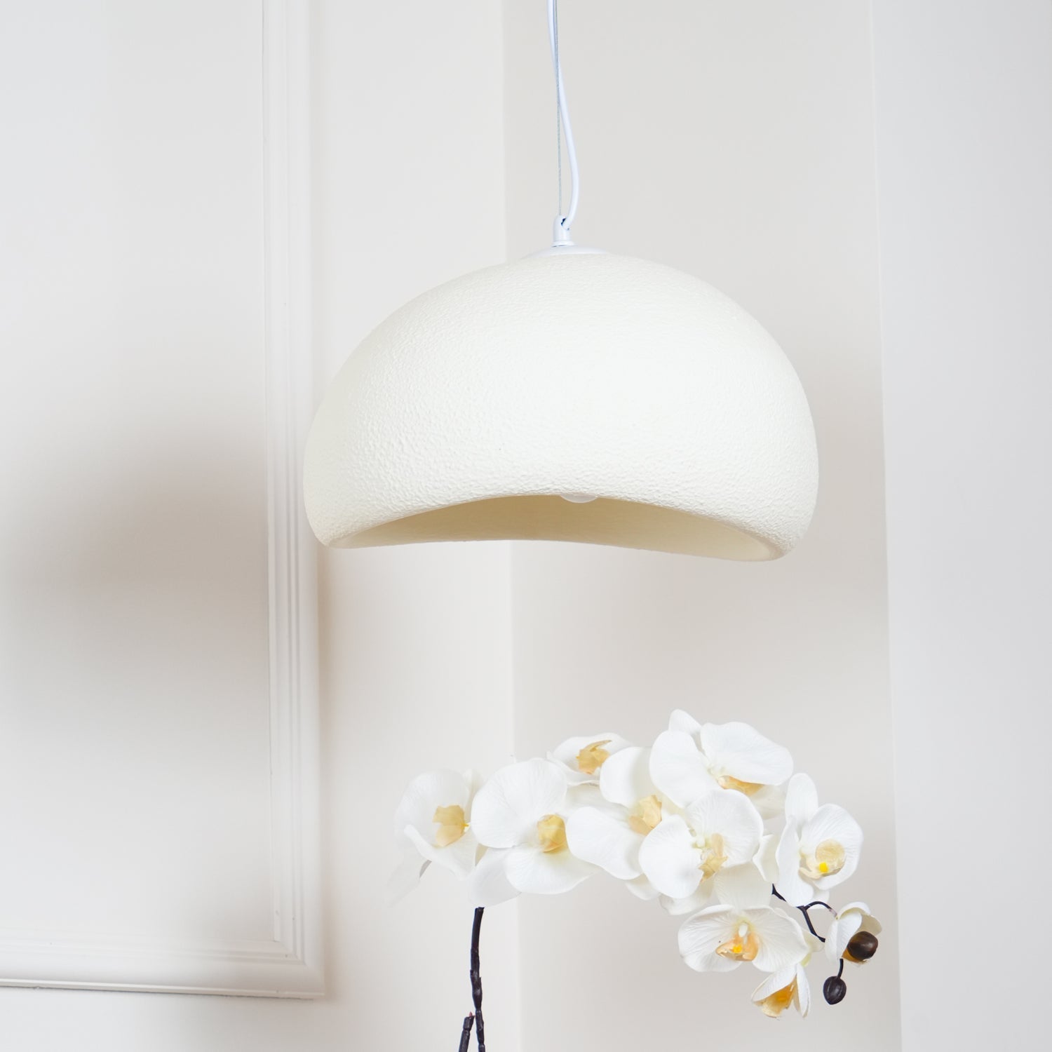 Modern Floating Cloud Pendant Light Spherical Hanging Ceiling Lamp for Living Room